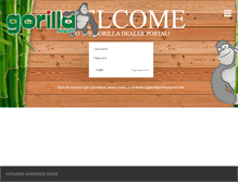 Tablet Screenshot of dealers.gorillaplaysets.com
